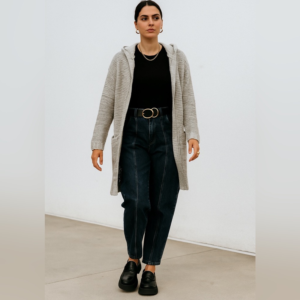 NWOT Vero Moda Chunky Knit Hooded Cardigan